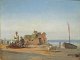 Fauerholdt, 
Viggo (1832 - 
1883) Denmark: 
Beach scene at 
Taarbæk. Oil on 
canvas / plate. 
Signed: ...