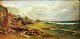 English artist. 
(19th century) 
Coastal part 
Cornwall. 
Unsigned. 26 x 
51 cm.   
Framed.