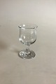 Holmegaard 
Anholdt Nord 
Serie White 
Wine Glass. 
Designed by Per 
Lutken in 1978. 
Measures 13 cm 
/ ...