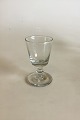 Holmegaard 
Wellington 
Sweet Wine 
Glass with 
smooth basin. 
Old. Measures 
approx. 10.5 cm 
/ 4 9/64 in.