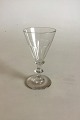 Holmegaard Old 
Anglais glass
Measures 
14,2cm / 5 3/5"