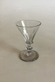 Holmegaard Old 
Anglais Glass.
Measures 
10,7cm / 4 
1/5".
