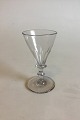 Holmegaard Old 
Anglais Glass 
Measures 12cm 
/ 4 7/10"