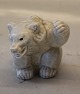 Royal 
Copenhagen 
Stoneware. 233 
(1003 233) 
Polar bear 
Celadon Glaze 
bear cub paw up 
Knud Kyhn ...