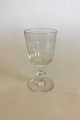 Holmegaard 
Danish Glass 
Christian VIII 
Red Wine Glass. 
Measures 
approx. 15.3 cm 
/ 6 1/32 in.