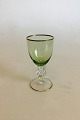 Lyngby 
Glassworks 
Seagull Green 
White Wine 
Glass without 
engraving. 
Measures 12.6 
cm / 4 61/64 
in.