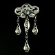 Bernhard Hertz. 
Art Nouveau 
Silver Brooch 
with 
Moonstones.
Designed and 
crafted by 
Bernhard ...