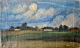 Friis Nybo, 
Poul (1869 - 
1929) Denmark. 
Landscape. Oil 
on canvas. 
Signed. 26 x 43 
cm.
Without ...