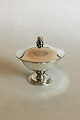 Georg Jensen 
Sterling Silver 
Bowl with Cover 
No 180A. 
Measures 12 cm 
/ 4 23/32 in. 
dia. x 12 cm 
...