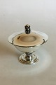 Georg Jensen 
Sterling Silver 
Bowl with Cover 
No 180A. 
Measures 12 cm 
/ 4 23/32 in. 
dia. x 12 cm 
...