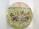 Vilsen art 
pottery.
Large artistic 
plate with musk 
oxes.
Diameter 35.7 
cm.
Perfect ...