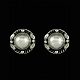 Georg Jensen. 
Sterling Silver 
Screw Back 
Earrings #39B.
Designed by 
Georg Jensen 
1866 - 1935 ...