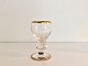 Gisselfeldt 
glass glass 
with 7.5cm 
high, 4cm in 
diameter • 
Perfect stand 
with intact 
gold edge •