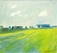 Jensen, Aksel 
P. (1885 - 
1972) Denmark: 
Landscape. Oil 
on canvas. 
Signed .: Axel 
PJ 47 x 52 ...