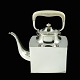 Karl Gustav 
Hansen. 
Sterling Silver 
Tea Pot #454.
Ivory Handles.
Designed by 
Karl Gustav ...