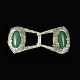 Mogens Ballin's 
Eftf. Art 
Nouveau Silver 
Belt Buckle 
with Green 
Agate.
Designed and 
crafted by ...