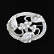 Georg Jensen. 
Sterlng Silver 
Brooch #101 - 
MOONLIGHT 
GRAPES - 
DENMARK
Designed by 
Georg Jensen 
...
