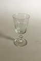 Holmegaard 
Danish glass 
Christian VIII 
Wine Glass. 
Measures 16 cm 
/ 6 19/64 in.