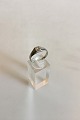 Ring in 14K 
White Gold with 
Brilliant. Ring 
size 59 / US 9 
1/4. Weighs 
4.43 g / 0.16 
oz. Stamped ...