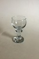 "Hunter Glass" 
Red Wine Glass 
from 
Holmegaard". 
Measures 16.5 
cm / 6 1/2 in. 
Designed by Per 
...