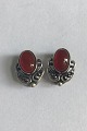 Georg Jensen 
Sterling Silver 
Year 2005 
Earclips with 
Carnelian
Measures 1,7 
cm/0.66"
Weight ...