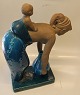 Royal 
Copenhagen 
Stoneware 
Johannes 
Hedegaard  
21459 RC Mother 
and child, JH, 
May 1957  45 x 
34 ...