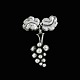 Georg Jensen. 
Sterling Silver 
Grapes Brooch 
#217A - 1933-44 
Hallmarks
Designed by 
Harald ...