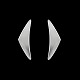 Hans Hansen. 
Sterling Silver 
Ear Clips #432- 
Peak - Bent 
Gabrielsen
Designed by 
Bent Gabrielsen 
...
