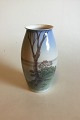 Bing & Grondahl 
Art Noveau Vase 
No 8527/245. 
Measures 24 cm 
/ 9 29/64 in.