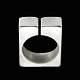 Boy Johansen. 
Modern Sterling 
Silver Ring, 
53mm - 1960s.
Designed and 
crafted by 
Svend Erik Boy 
...