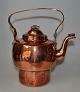 Copper kettle 
with sack, 
Copenhagen 
1825. Denmark. 
Stamped. With 
handle and 
spout. Height 
to ...