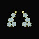 Erik Herløw for 
A. Michelsen. 
Gilded Silver 
'Forget-me-not' 
Ear Clips with 
Enamel.
Designed by 
...