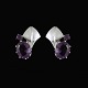 Karen Strand 
1924-2000. 18k 
White Gold Ear 
Screws with 
Amethysts.
Designed and 
crafted by 
Karen ...