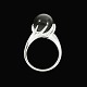 Lund 
Copenhagen. 
Sterling Silver 
Ring with Onyx.
Designed and 
crafted by Lund 
...