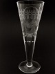 Pokal glass H 
28 cm. Kastrup 
Glassware from 
the beg. of the 
20th century 
Nr. 347707