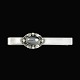 Georg Jensen. 
Sterling Silver 
Tie Bar / Clip 
with Hematiite 
#17.
Designed by 
Georg Jensen 
...
