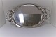 Georg Jensen. 
Sterling (925). 
Oval tray with 
handle. Design 
159B. Length 68 
cm. Width 39 cm