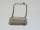 Sterling silver 
bottle sign for 
decanter, 
Madeira.
Hallmarked 
"AK.W. 925S".
The sign ...