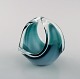 Paul Kedelv for 
Flygsfors. 
Turquoise 
"Coquille 
Fantasia" vase. 
Swedish design, 
1958.
In perfect ...