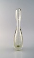 Mikko Helander 
for Humppila 
Lasi. Finnish 
art glass. 
Spiral 
decorated vase. 
1960's.
Signed: ...