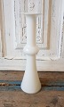 Holmegaard 
white Carnaby 
vase 
Height 26 cm.