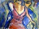 Degett, Karen 
(1954 - 2011) 
Denmark: In 
love. 
Watercolor, 
pastel on 
paper. 28.5 x 
17.5 cm. ...