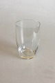 Holmegaard 
Kronborg 
without 
decoration 
Water Glass. 
Designed by 
Jacob Bang. 
Measures 11.8 
cm / 4 ...