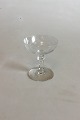 Holmegaard 
Kronborg  
Liquor Glass. 
Designed by 
Jacob Bang. 
Measures 7.9 cm 
/ 3 7/64 in.