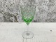 Holmegaard, 
"Antik" White 
wine Glass with 
green bowl, 
14.5cm high * 
Perfect 
condition *