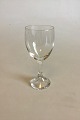 Holmegaard 
Imperial White 
Wine  Glass. 
Measures 14 cm 
/ 5 33/64 in.
