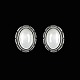 Georg Jensen. 
Sterling Silver 
Ear Clips with 
Silverstone - 
Heritage 2001.
Based on 
original ...