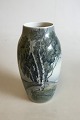 Bing & Grondahl 
Art Nouveau 
Vase No 243. 
Signed by A. J. 
Schou. Measures 
24.5 cm / 9 
41/64 in.