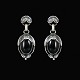 Georg Jensen. 
Sterling Silver 
Earrings of the 
Year 2010 with 
Onyx - 
Heritage.
Based on 
original ...