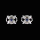 Georg Jensen. 
Sterling Silver 
Ear Clips of 
the Year 1998 
with Lapis 
Lazuli - 
Heritage.
Based on ...
